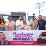 Ivana Bastos vai a Wagner, entrega ambulância e reforça compromisso de novos investimentos para o município.